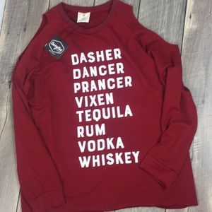 Daisy Rae Christmas Holiday Funny Sweater-Medium